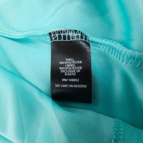 NWT Torrid Tea Length Chiffon Pleated Shark Bite Dress Resort Tropical Floral 2X - Picture 7 of 8